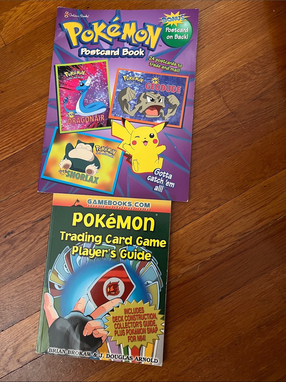 Trading Card Game Player's Guide & Postcard Book - Purple/Yellow